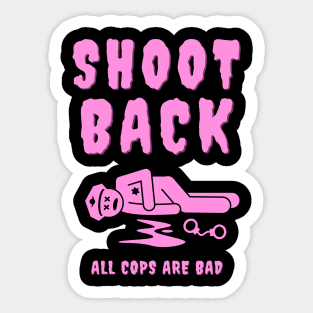 Shoot Back ACAB Sticker